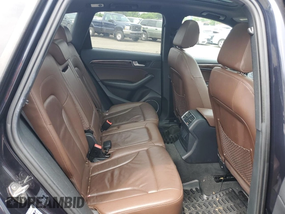 2017 Audi Q5 Premium Plus with VIN WA1L2AFP4HA015618, listed as a Copart auction lot 62494185 with 88,751 mi miles and Salvage title. Bid and sale history available at DreamBid. Image 10.