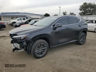 2025 Lexus NX with VIN 2T2GKCEZ8SC036069, listed as a Copart auction lot 84736384 with 3,406 mi miles and Salvage Title. Bid and sale history available at carsss.com. Image 1.