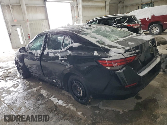 2023 Nissan Sentra SV with VIN 3N1AB8CV2PY256972, listed as a Copart auction lot 88198105 with 45,863 mi miles and Salvage Title. Bid and sale history available at carsss.com. Image 2.
