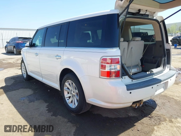2011 Ford Flex SEL with VIN 2FMGK5CCXBBD33993, listed as a IAAI auction lot 41996328 with 144,648 mi miles. Bid and sale history available at carsss.com. Image 3.