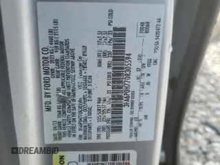 2013 Ford Fusion SE with VIN 3FA6P0H77DR305594, listed as a Copart auction lot 59787235 with 183,630 mi miles and Clean title. Bid and sale history available at DreamBid. Image 12.