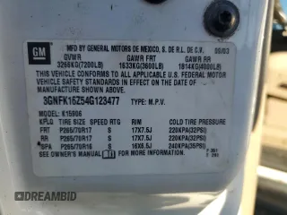 2004 Chevrolet Suburban Z71 with VIN 3GNFK16Z54G123477, listed as a Copart auction lot 85170224 with 0 mi miles and Clean Title. Bid and sale history available at carsss.com. Image 13.