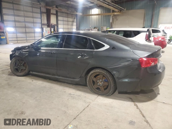 2015 Chevrolet Impala LS with VIN 1G11X5SL4FU134301, listed as a Copart auction lot 43794735 with 164,376 mi miles and Salvage Title. Bid and sale history available at DreamBid. Image 2.