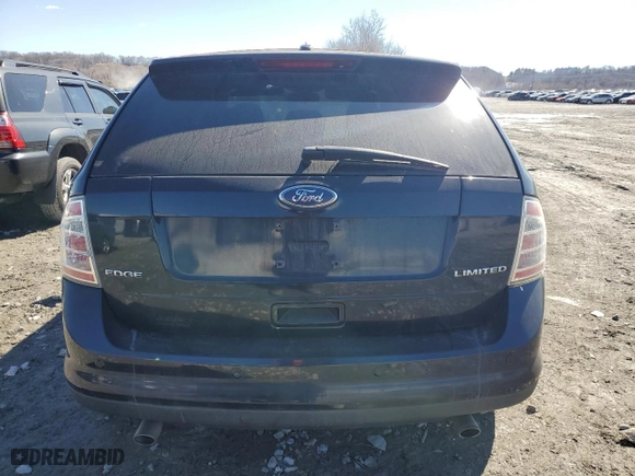2008 Ford Edge Limited with VIN 2FMDK39C28BB20625, listed as a Copart auction lot 47139645 with 209,584 mi miles and Clean Title. Bid and sale history available at carsss.com. Image 6.