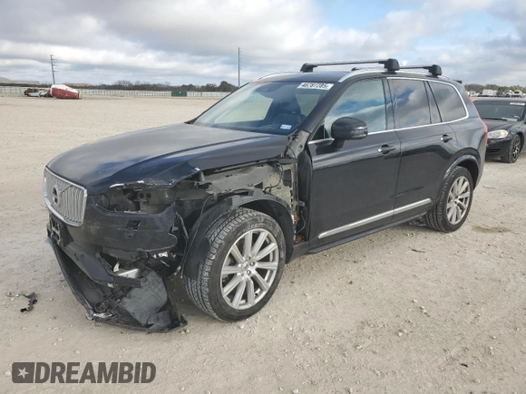 2016 Volvo XC90 T6 Inscription with VIN YV4A22PL9G1013969, listed as a Copart auction lot 46787285 with 103,607 mi miles and Salvage Title. Bid and sale history available at carsss.com. Image 1.