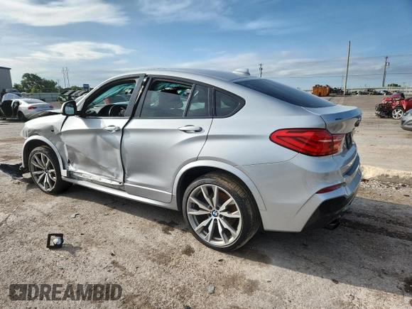 2017 BMW X4 M40i with VIN 5UXXW7C36H0U26510, listed as a Copart auction lot 62700515 with Not provided miles and Salvage title. Bid and sale history available at DreamBid. Image 2.