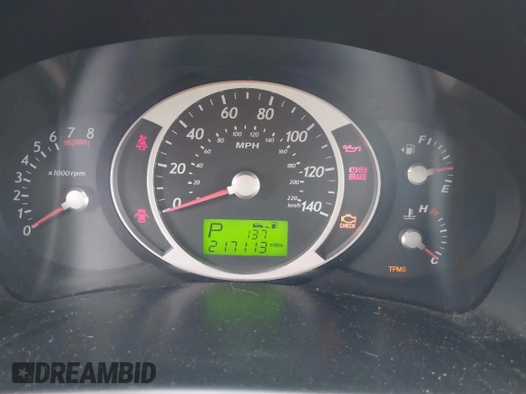 2006 Hyundai Tucson GLS with VIN KM8JN12D26U294624, listed as a IAAI auction lot 41853785 with 217,113 mi miles. Bid and sale history available at carsss.com. Image 7.