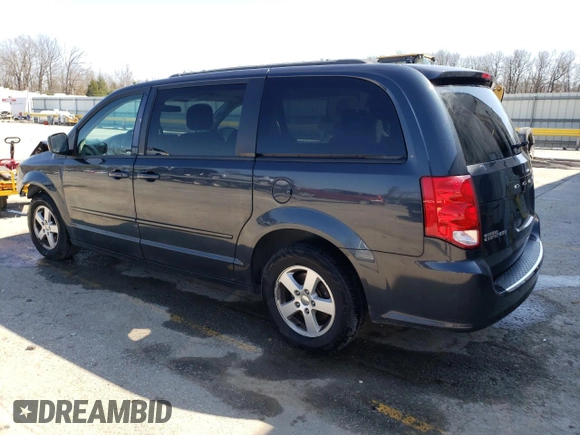 2013 Dodge Grand Caravan SXT with VIN 2C4RDGCG6DR611272, listed as a Copart auction lot 43072485 with 163,243 mi miles and Non Repairable. Bid and sale history available at DreamBid. Image 2.