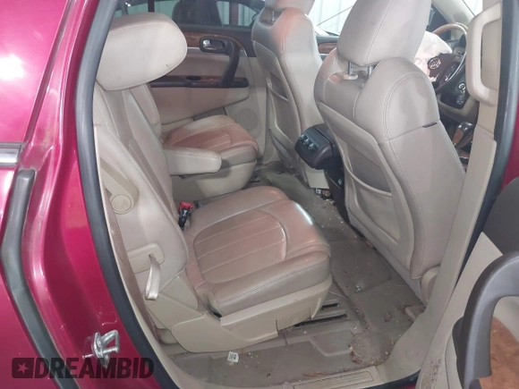 2012 Buick Enclave Leather with VIN 5GAKVCED5CJ125079, listed as a IAAI auction lot 41914231 with 239,869 mi miles. Bid and sale history available at carsss.com. Image 8.