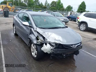 2012 Hyundai Elantra GLS z VIN KMHDH4AE7CU364937, wystawiony jako IAAI lot #42312743 z przebiegiem 170 695 mil mil oraz . Historia ofert i sprzedaży dostępna na DreamBid. Obrazek 1.
