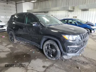 2019 Jeep Compass Altitude with VIN 3C4NJCBB4KT715498, listed as a Copart auction lot 60856305 with 55,307 mi miles and Salvage title. Bid and sale history available at DreamBid. Image 4.