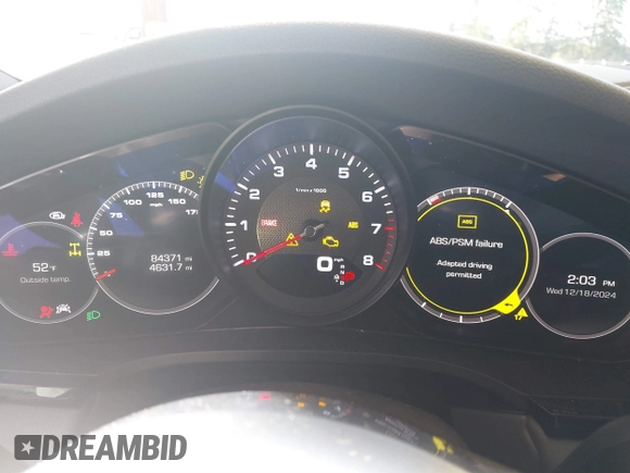 2019 Porsche Cayenne with VIN WP1AA2AY9KDA18198, listed as a IAAI auction lot 41126050 with 84,371 mi miles and . Bid and sale history available at DreamBid. Image 7.