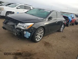 2014 Buick Regal GS with VIN 2G4GT5GX1E9277111, listed as a Copart auction lot 82318094 with 72,325 mi miles and Salvage Title. Bid and sale history available at carsss.com. Image 1.