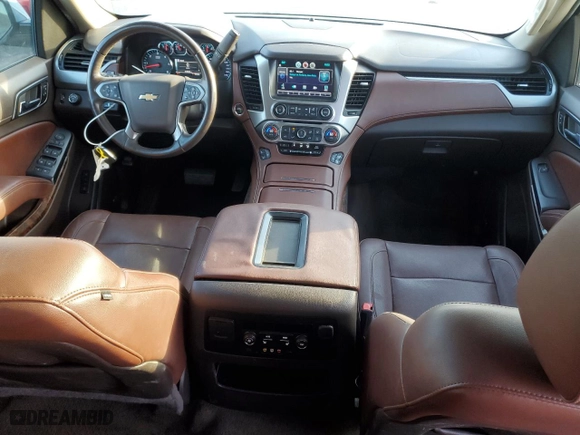 2015 Chevrolet Tahoe LTZ with VIN 1GNSCCKC3FR177176, listed as a Copart auction lot 43425335 with 116,669 mi miles and Salvage Title. Bid and sale history available at carsss.com. Image 8.