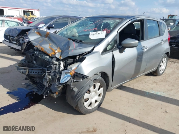 2015 Nissan Versa Note SV with VIN 3N1CE2CP9FL421765, listed as a IAAI auction lot 42110587 with 157,474 mi miles. Bid and sale history available at carsss.com. Image 2.