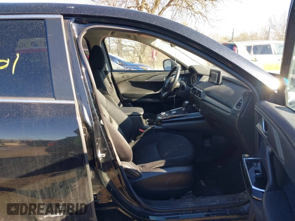2020 Mazda CX-9 Sport with VIN JM3TCBBY6L0408372, listed as a IAAI auction lot 41676001 with 55,358 mi miles. Bid and sale history available at carsss.com. Image 5.