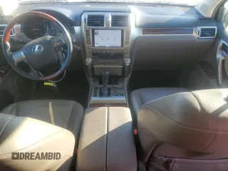 2011 Lexus GX 460 with VIN JTJBM7FX9B5031325, listed as a Copart auction lot 50073985 with 202,377 mi miles and Salvage Title. Bid and sale history available at DreamBid. Image 8.