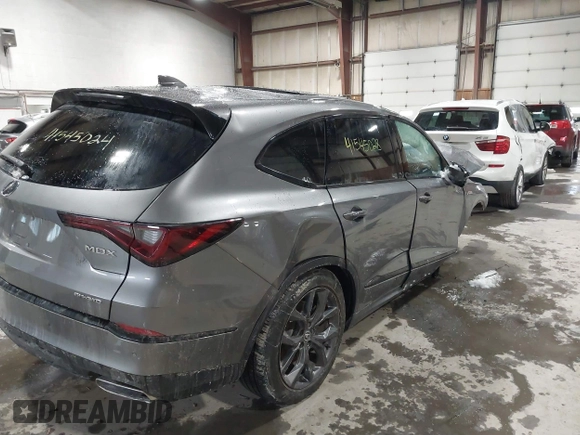 2024 Acura MDX w/A-Spec Package with VIN 5J8YE1H0XRL002415, listed as a IAAI auction lot 41545024 with 11,295 mi miles. Bid and sale history available at carsss.com. Image 14.
