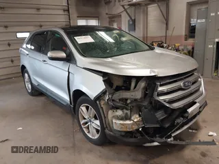 2015 Ford Edge SEL with VIN 2FMTK4J96FBB53500, listed as a IAAI auction lot 41974097 with 199,331 mi miles. Bid and sale history available at carsss.com. Image 1.