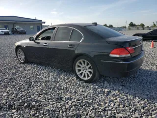 2006 BMW 7 Series 750i with VIN WBAHL83536DT03420, listed as a Copart auction lot 53840445 with Not Provided miles and Salvage Title. Bid and sale history available at carsss.com. Image 2.