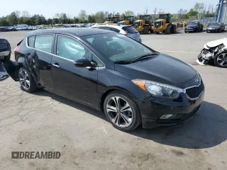 2016 Kia Forte EX with VIN KNAFX5A82G5628739, listed as a Copart auction lot 52540205 with 47,286 mi miles and Salvage Title. Bid and sale history available at DreamBid. Image 4.
