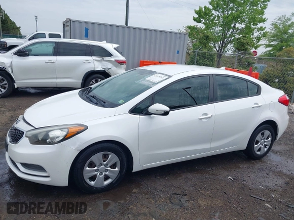 2015 Kia Forte LX with VIN KNAFX4A69F5306199, listed as a IAAI auction lot 42125781 with 116,788 mi miles and . Bid and sale history available at carsss.com. Image 14.