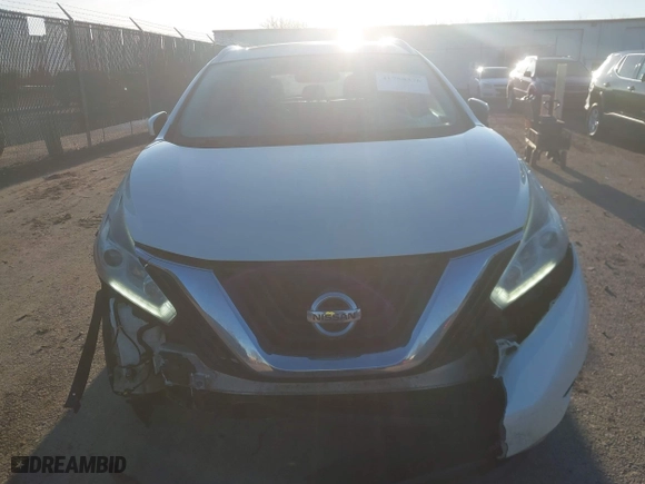 2015 Nissan Murano SL with VIN 5N1AZ2MH5FN202281, listed as a IAAI auction lot 41758376 with 142,594 mi miles. Bid and sale history available at carsss.com. Image 12.