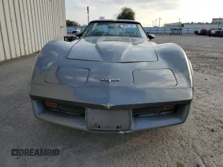 1981 Chevrolet Corvette with VIN 1G1AY8761BS423613, listed as a Copart auction lot 86851364 with 16,004 mi miles and Clean Title. Bid and sale history available at carsss.com. Image 5.
