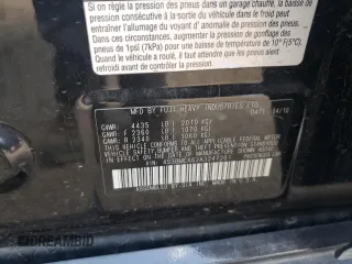 2010 Subaru Legacy 2.5i with VIN 4S3BMCA62A3247201, listed as a Copart auction lot 65847464 with 175,426 mi miles and Salvage Title. Bid and sale history available at carsss.com. Image 13.