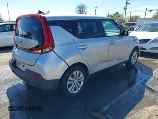 2020 Kia Soul S with VIN KNDJ23AU2L7004287, listed as a IAAI auction lot 41812245 with 125,712 mi miles. Bid and sale history available at carsss.com. Image 4.