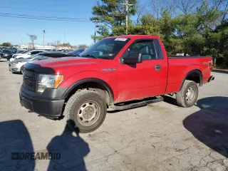 2013 Ford F-150 XL with VIN 1FTMF1EMXDKD87815, listed as a Copart auction lot 80028764 with 218,969 mi miles and Salvage Title. Bid and sale history available at carsss.com. Image 1.