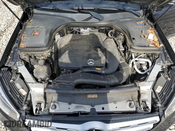 2020 Mercedes-Benz GLC 300 with VIN WDC0G8DB6LF687339, listed as a Copart auction lot 58053285 with 103,741 mi miles and Clean title. Bid and sale history available at DreamBid. Image 12.