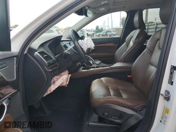 2019 Volvo XC90 Momentum with VIN YV4A22PK5K1441019, listed as a Copart auction lot 47583915 with 77,550 mi miles and Salvage Title. Bid and sale history available at carsss.com. Image 7.