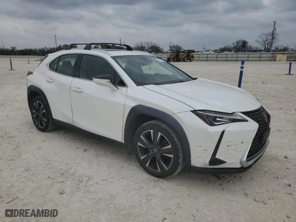 2019 Lexus UX with VIN JTHY3JBH2K2002650, listed as a Copart auction lot 47837255 with NaN miles and Clean Title. Bid and sale history available at carsss.com. Image 4.