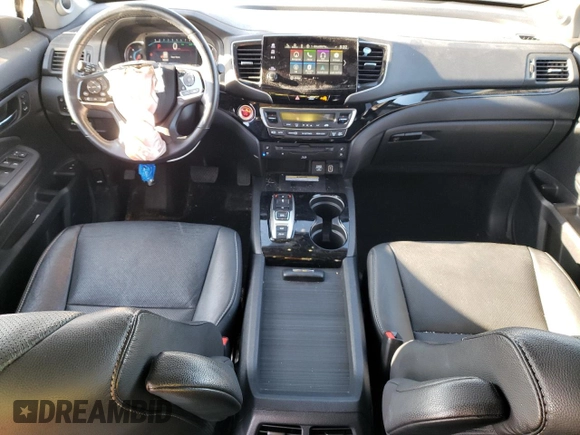 2021 Honda Pilot Elite with VIN 5FNYF6H05MB004870, listed as a Copart auction lot 54119115 with 99,491 mi miles and Salvage title. Bid and sale history available at DreamBid. Image 8.