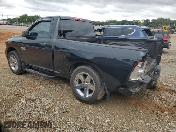 2015 Ram 1500 Express with VIN 3C6JR6AGXFG687427, listed as a Copart auction lot 71589164 with 116,581 mi miles and Salvage title. Bid and sale history available at DreamBid. Image 2.