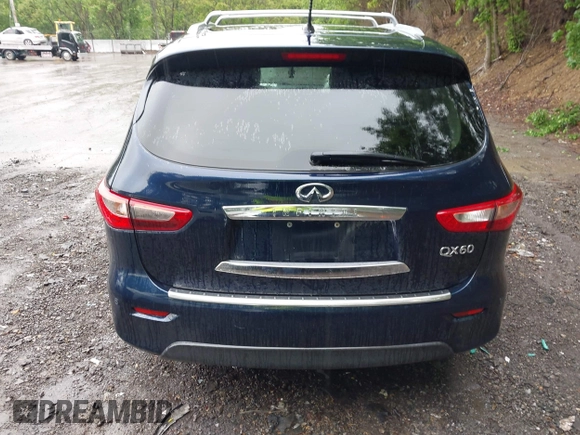 2015 Infiniti QX60 with VIN 5N1AL0MM5FC535725, listed as a IAAI auction lot 42240578 with 100,356 mi miles and . Bid and sale history available at DreamBid. Image 16.