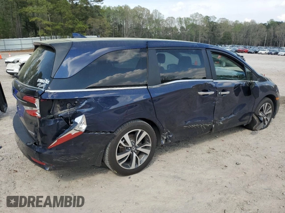 2023 Honda Odyssey Touring с VIN 5FNRL6H84PB035017, выставлен на аукционе Copart как лот 51666035 с пробегом 47 818 миль миль и Списание • Salvage title. История ставок и продаж доступна на DreamBid. Изображение 3.