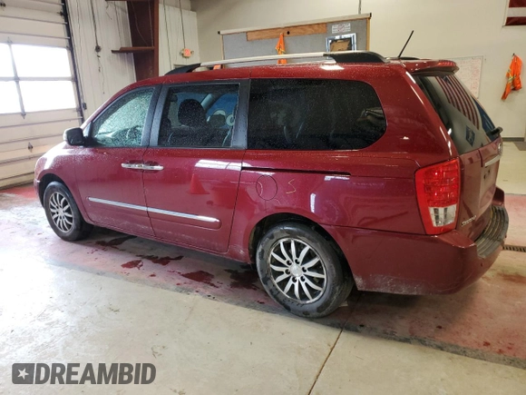 2012 Kia Sedona EX with VIN KNDMH4C75C6503969, listed as a Copart auction lot 54177734 with 190,995 mi miles and Salvage Title. Bid and sale history available at carsss.com. Image 2.