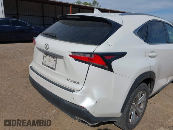 2017 Lexus NX 200t with VIN JTJYARBZ3H2052655, listed as a IAAI auction lot 41853489 with 110,648 mi miles and . Bid and sale history available at DreamBid. Image 18.