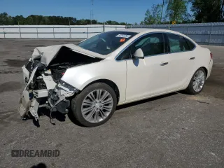 2014 Buick Verano with VIN 1G4PP5SK3E4144806, listed as a Copart auction lot 52282205 with 147,534 mi miles and Salvage title. Bid and sale history available at DreamBid. Image 1.