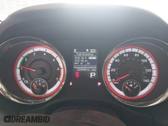 2011 Dodge Durango Citadel with VIN 1D4SE5GT3BC695795, listed as a IAAI auction lot 42105921 with 259,490 mi miles and . Bid and sale history available at DreamBid. Image 7.