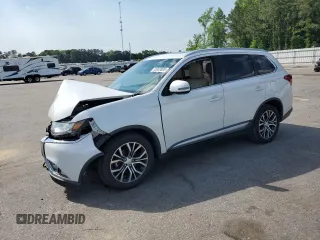 2017 Mitsubishi Outlander SE with VIN JA4AD3A38HZ005421, listed as a Copart auction lot 55303005 with Not provided miles and Salvage title. Bid and sale history available at DreamBid. Image 1.