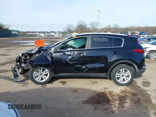 2017 Kia Sportage LX with VIN KNDPM3AC4H7133540, listed as a IAAI auction lot 41840390 with 112,008 mi miles and . Bid and sale history available at carsss.com. Image 14.