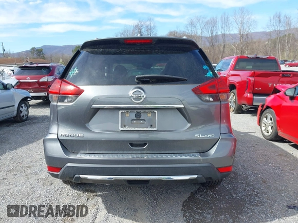 2017 Nissan Rogue SL with VIN 5N1AT2MV6HC871486, listed as a IAAI auction lot 41859693 with 92,344 mi miles. Bid and sale history available at carsss.com. Image 16.