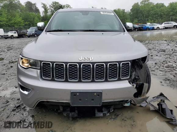 2019 Jeep Grand Cherokee Limited X with VIN 1C4RJFBG8KC671886, listed as a Copart auction lot 56454935 with 52,592 mi miles and Salvage title. Bid and sale history available at DreamBid. Image 5.