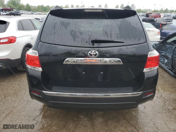 2011 Toyota Highlander with VIN 5TDZK3EH9BS041096, listed as a Copart auction lot 51867074 with 307,664 mi miles and Salvage Title. Bid and sale history available at carsss.com. Image 6.