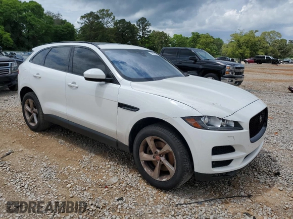 2017 Jaguar F-Pace 35t Premium with VIN SADCJ2BV3HA883472, listed as a Copart auction lot 54220855 with 92,678 mi miles and Clean title. Bid and sale history available at DreamBid. Image 4.