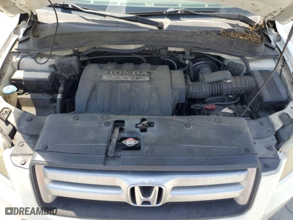 2006 Honda Pilot LX with VIN 5FNYF18126B001343, listed as a Copart auction lot 52601745 with 206,518 mi miles and Salvage Title. Bid and sale history available at carsss.com. Image 12.