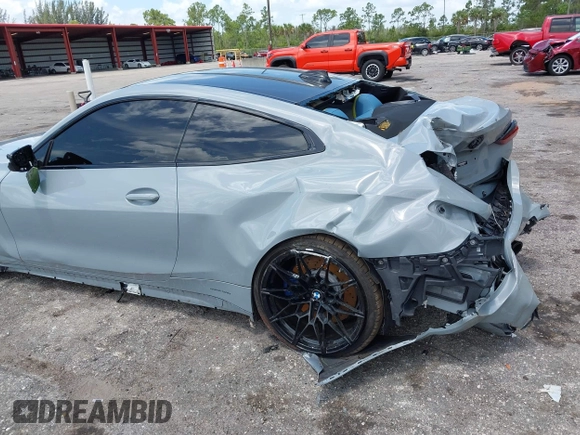 2022 BMW M4 Competition xDrive z VIN WBS43AZ04NCK16515, wystawiony jako IAAI lot #42505726 z przebiegiem Nie podano mil oraz . Historia ofert i sprzedaży dostępna na DreamBid. Obrazek 21.